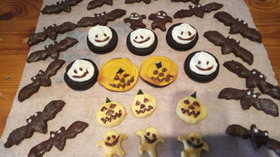 誰でも簡単!ハロウィンクッキー♪~~~