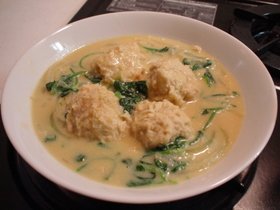 ◎鶏だんごのクリームコーン煮