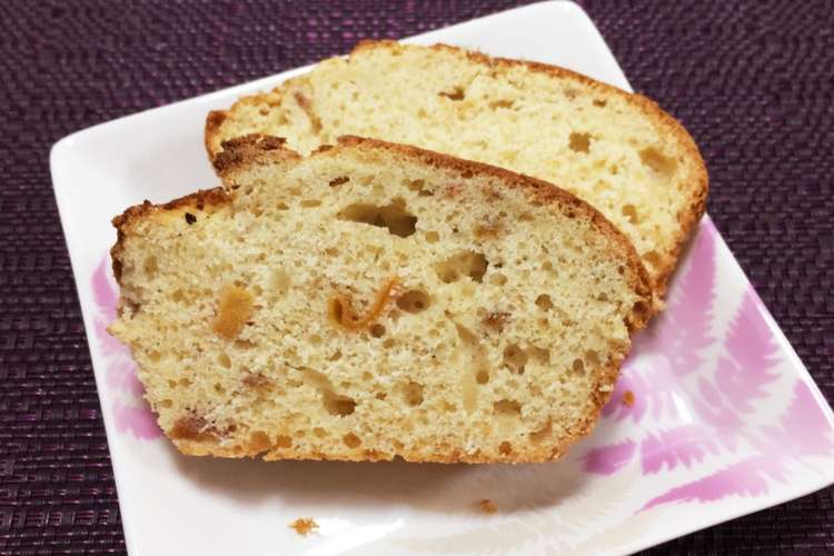 Hmで簡単 柿のパウンドケーキ レシピ 作り方 By Sきっちゃん クックパッド 簡単おいしいみんなのレシピが350万品