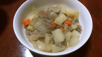 麺つゆで手軽に生姜風味の煮物の写真