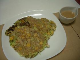 ★キャベツとコーンのお好み焼き風☆