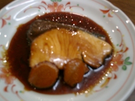 ぶりの煮付け