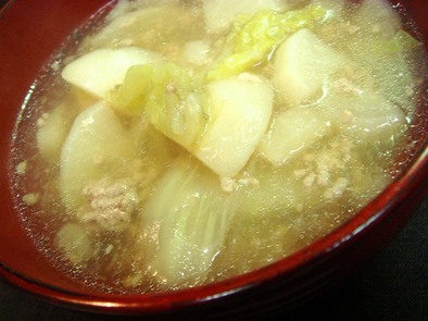 とろとろホカホカ☆かぶのスープの写真