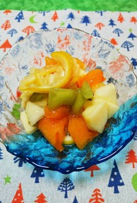 柚子の香り✨爽やか果物の蜂蜜漬け