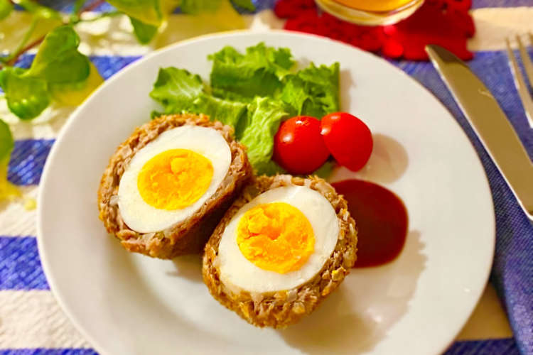 揚げない スコッチエッグ レシピ 作り方 By 渡部アキ クックパッド 簡単おいしいみんなのレシピが376万品