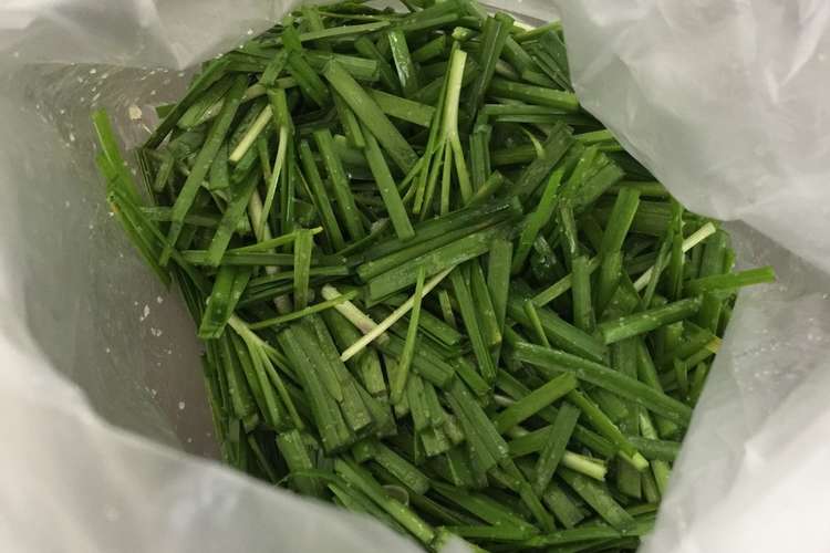 家庭菜園レシピ ニラのナムル レシピ 作り方 By Mひこ クックパッド 簡単おいしいみんなのレシピが368万品