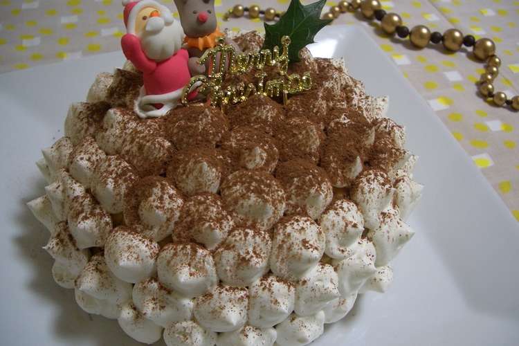 クリスマスケーキ ズコット レシピ 作り方 By 梅ミッキー クックパッド 簡単おいしいみんなのレシピが352万品