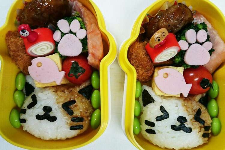 幼稚園 ネコのお弁当