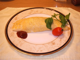 ヒレステーキのオムライス
