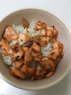1歳 お刺身サーモン味噌マヨ焼き