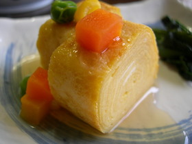あんかけ卵焼き