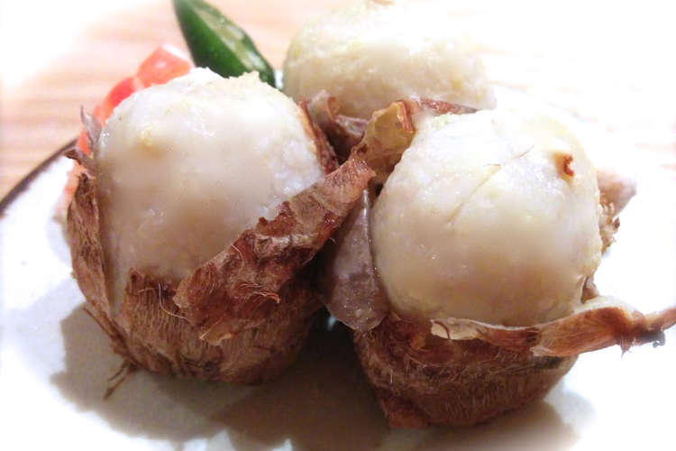 皮付きで美味しい里芋蒸し レシピ 作り方 By ニュークックスタイル クックパッド 簡単おいしいみんなのレシピが358万品
