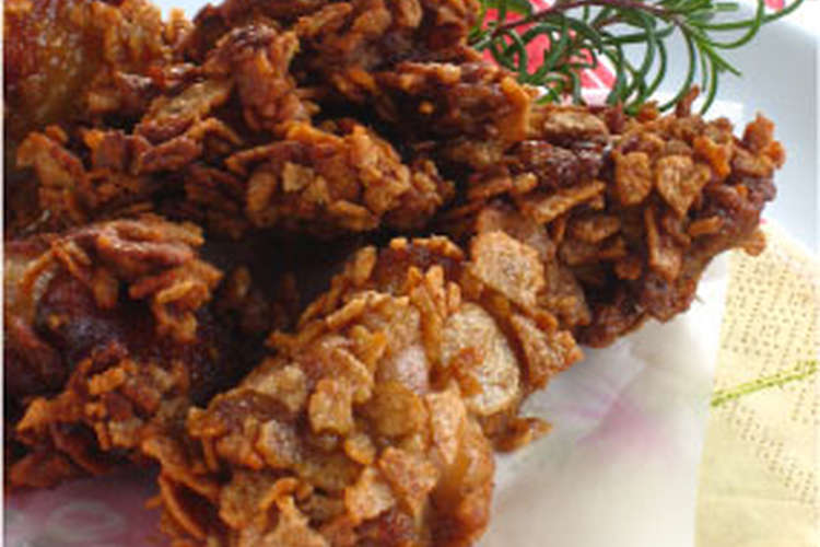 玄米フレークでクリスピー唐揚げ レシピ 作り方 By よしねえ クックパッド 簡単おいしいみんなのレシピが360万品
