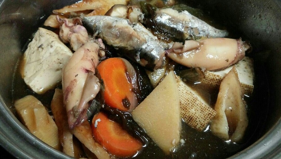 海鮮生姜煮物（血管ダイエット1182）の画像