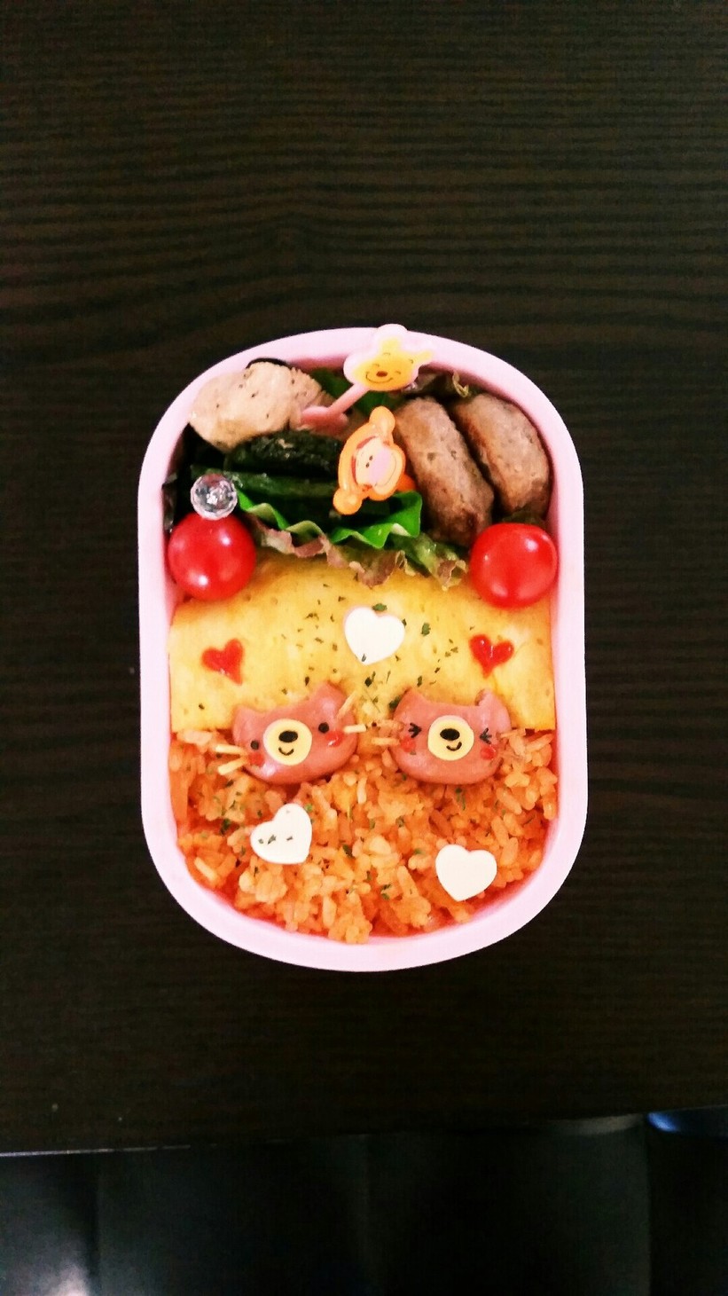 オムライス弁当 By Mao クックパッド 簡単おいしいみんなのレシピが373万品