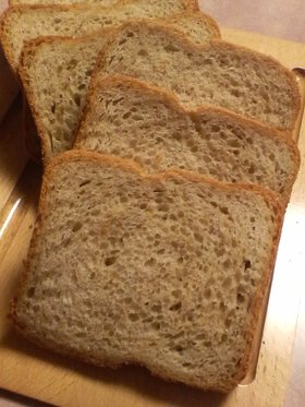 HBで♪黒糖コーヒー食パン
