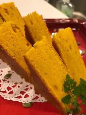 焼きっぱなしのケーキ13・かぼちゃ