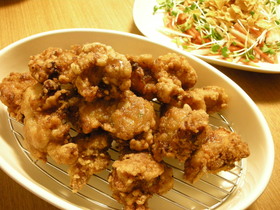 ねぎ油風味のジューシー唐揚げ