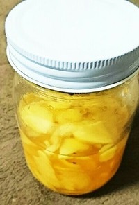 新生姜のシロップ漬け