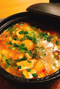 冬にぴったり！韓国風マーボー豆腐雑炊