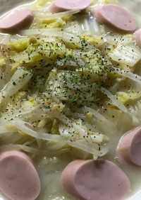 白菜レシピ〜+ギョニソのクリーム煮〜