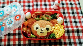 ダッフィーキャラ弁 ☆
