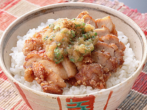 鶏のみぞれ丼