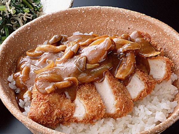 カツカレー丼