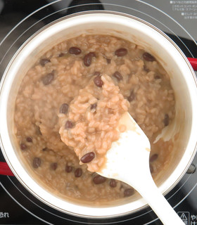 赤飯の素で小豆チーズリゾット