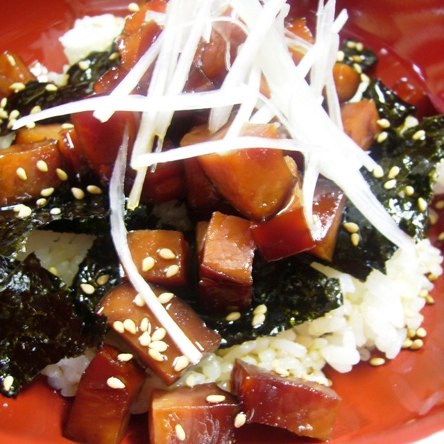 ハムの詰め合わせで作るチャーシュー丼 レシピ 作り方 By しゅぶた クックパッド 簡単おいしいみんなのレシピが351万品