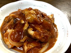 紅茶チキンのトマト煮込み