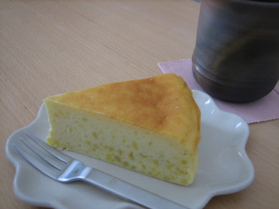 さつま芋のチーズケーキの写真