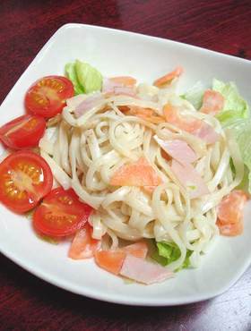 サラダうどんじゃないよ!うどんサラダ♪