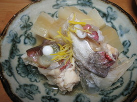 鯛と蕪のあっさり煮