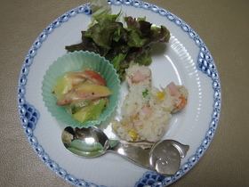 子供用プレートごはん