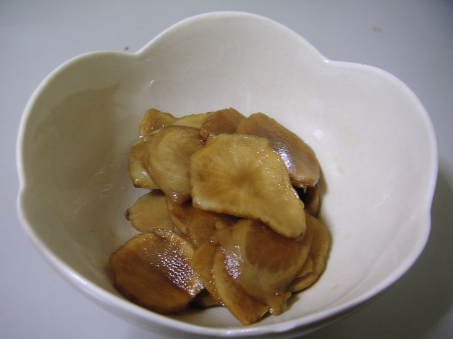 菊芋のしょうゆ漬けの画像