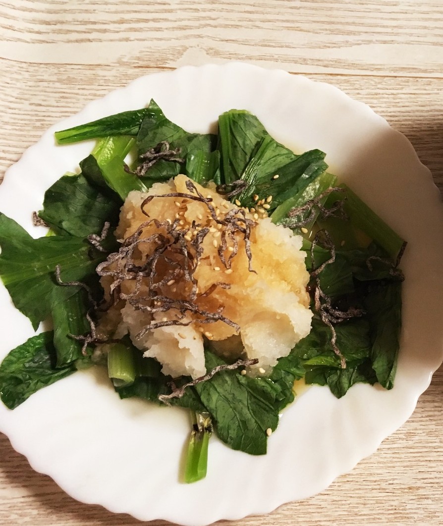 小松菜をたっぷり美味しく！簡単おひたしの画像