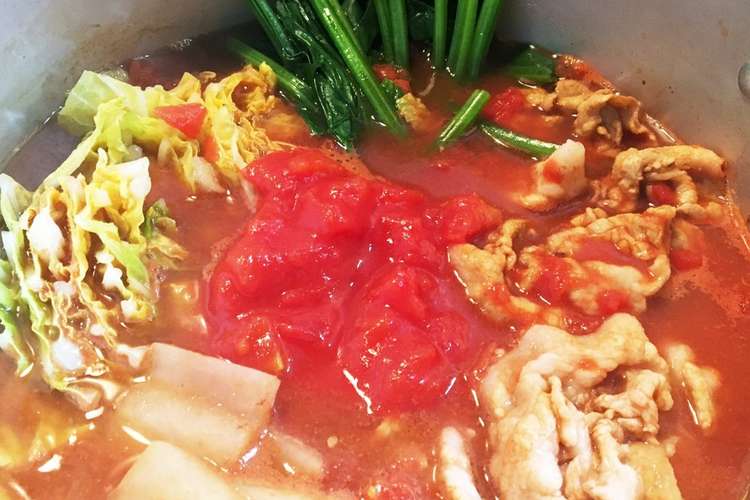レモン塩でいただく 変わり種トマト紅茶鍋 レシピ 作り方 By 華菜多 クックパッド 簡単おいしいみんなのレシピが352万品