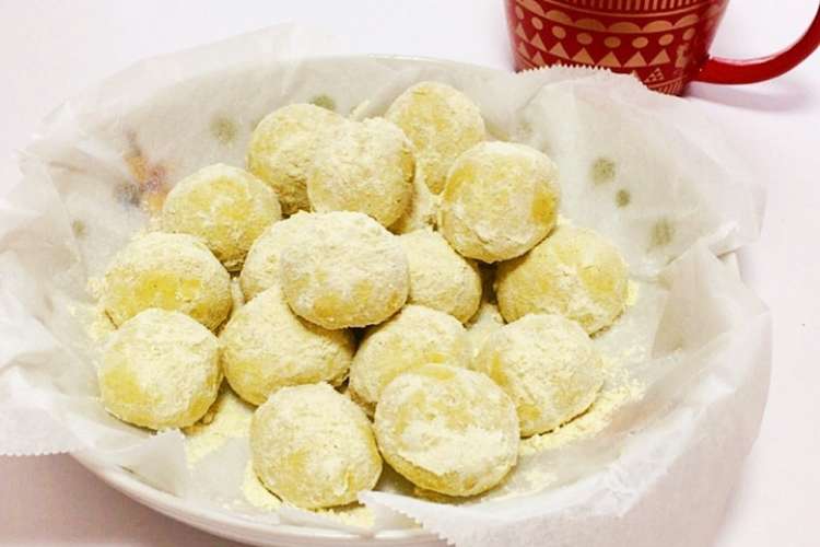 さくほろ きな粉のスノーボール レシピ 作り方 By らいるさん クックパッド 簡単おいしいみんなのレシピが359万品