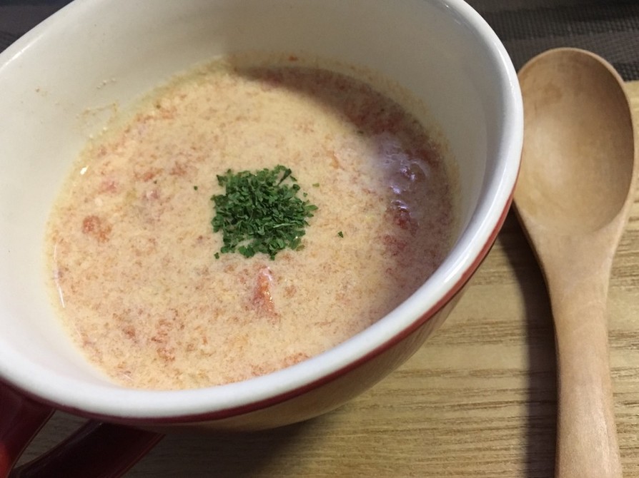 美肌レシピ豆乳トマトスープ簡単20分