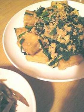 高野豆腐の甘辛焼き
