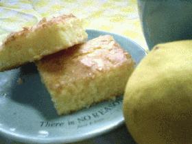 ざくざくレモンケーキ