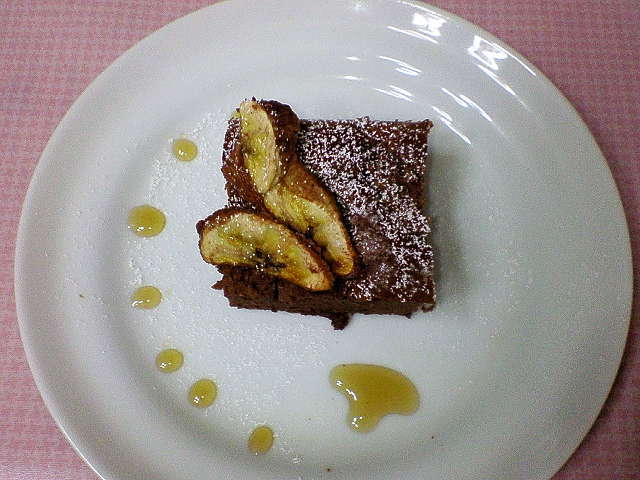 チョコチーズケーキ・オン・ザ・バナナの画像