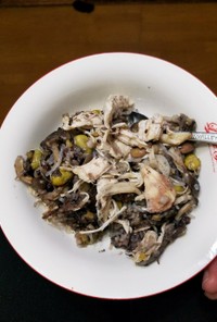 白滝入り☆鶏肉と枝豆の炊き込みご飯