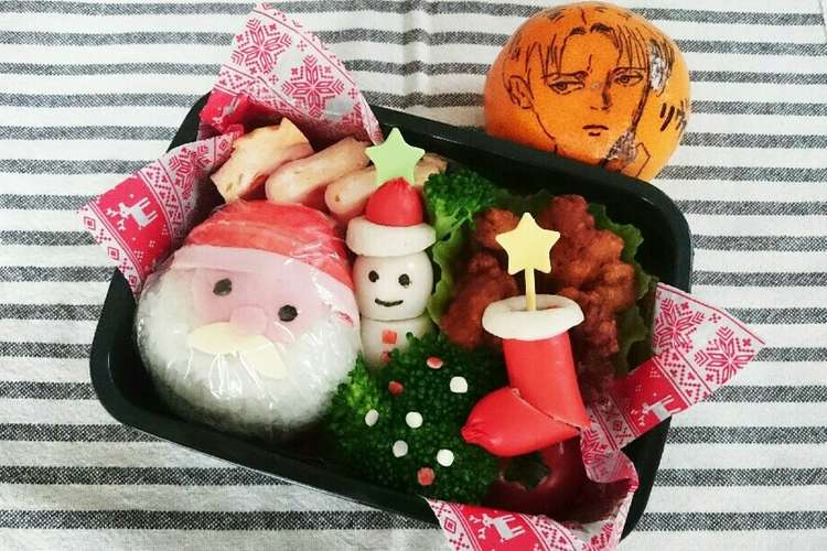 簡単キャラ弁 クリスマス サンタさん レシピ 作り方 By まるるん姫 クックパッド 簡単おいしいみんなのレシピが359万品