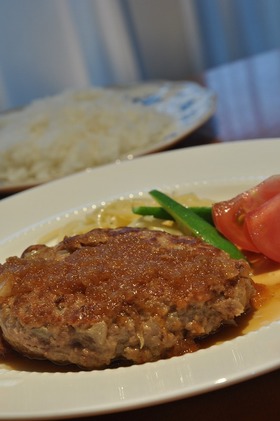 手作りジャポネソース★でハンバーグ