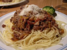 なんでもみじん切りミートソース