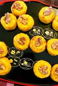 超簡単美味☆安納芋と胡桃のスイートポテト