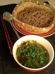 鶏ハム南蛮蕎麦の写真