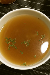 中華風オニオンスープ